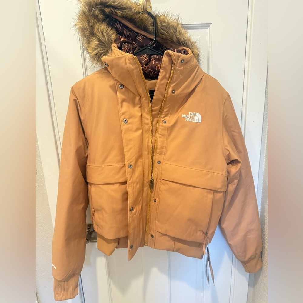 The North Face Camel Hooded Jacket